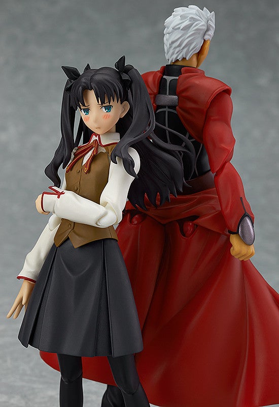Max Factory figma 257 Fate/stay night [Unlimited Blade Works] Rin Tohsaka 2.0 Action Figure official product photo