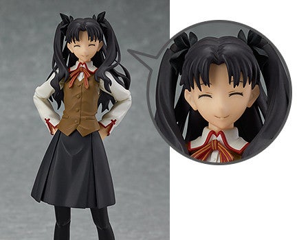 Max Factory figma 257 Fate/stay night [Unlimited Blade Works] Rin Tohsaka 2.0 Action Figure official product photo