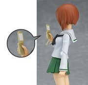 Max Factory figma 277 Girls und Panzer Miho Nishizumi: School Uniform Ver. Action Figure official product photo