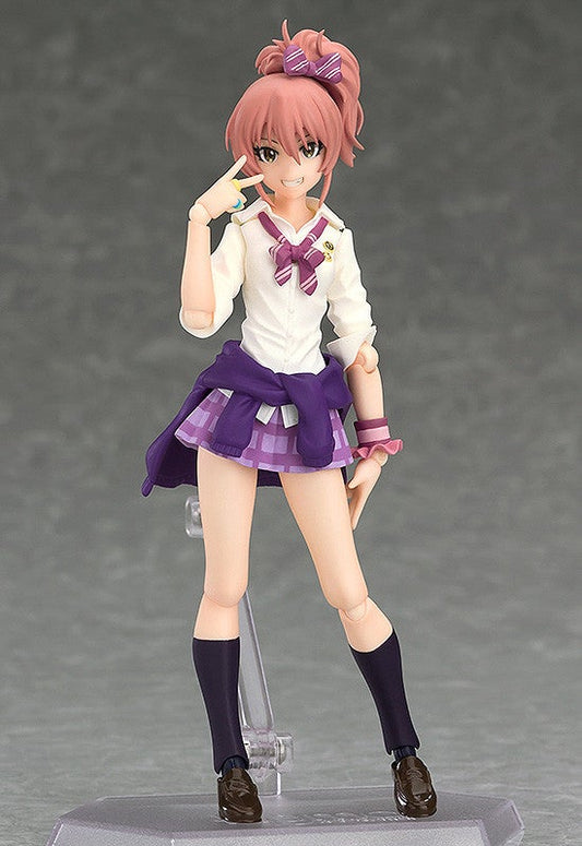 Max Factory figma 286 THE IDOLM@STER Cinderella Girls Mika Jougasaki: 346 Production Ver. Action Figure official product photo
