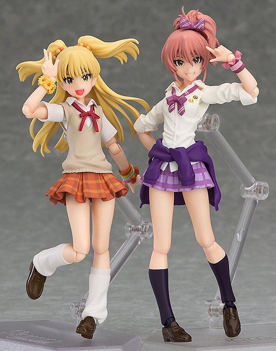 Max Factory figma 286 THE IDOLM@STER Cinderella Girls Mika Jougasaki: 346 Production Ver. Action Figure official product photo