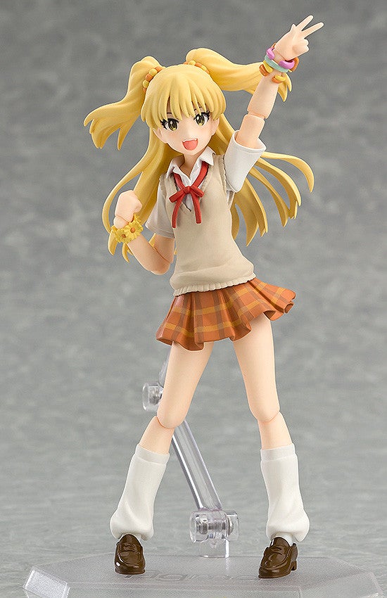 Max Factory figma 287 THE IDOLM@STER Cinderella Girls Rika Jougasaki: Cinderella Project Ver. Action Figure official product photo