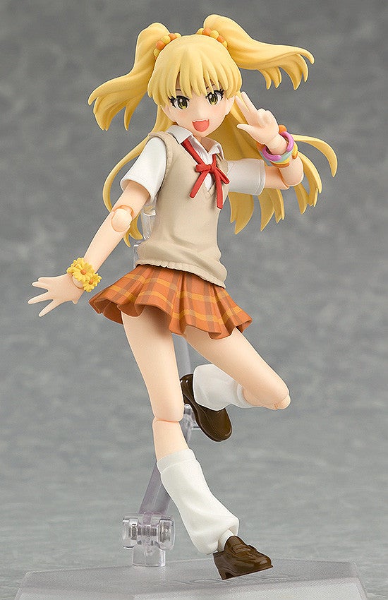 Max Factory figma 287 THE IDOLM@STER Cinderella Girls Rika Jougasaki: Cinderella Project Ver. Action Figure official product photo