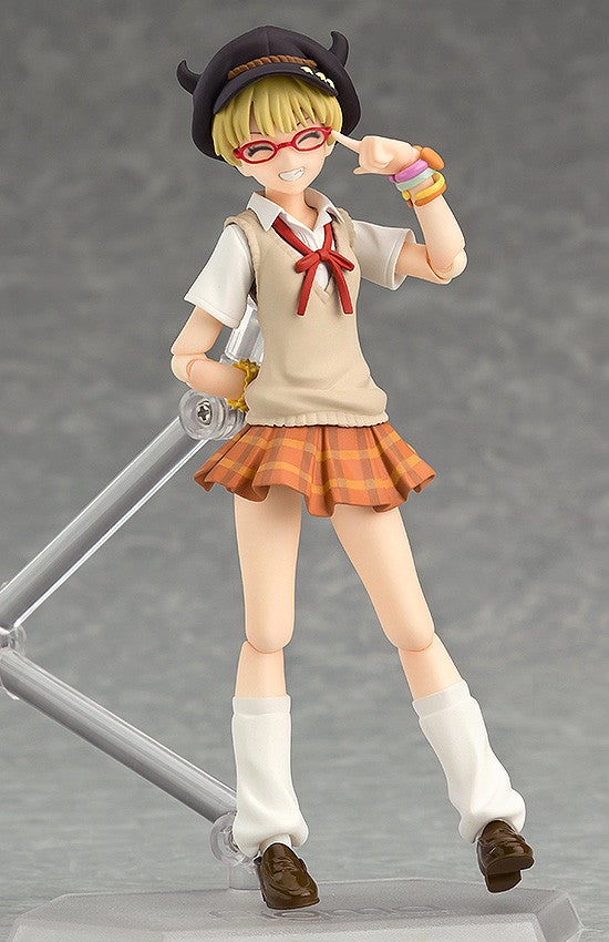 Max Factory figma 287 THE IDOLM@STER Cinderella Girls Rika Jougasaki: Cinderella Project Ver. Action Figure official product photo