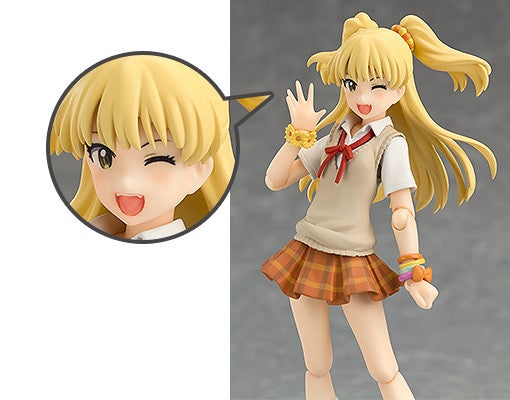 Max Factory figma 287 THE IDOLM@STER Cinderella Girls Rika Jougasaki: Cinderella Project Ver. Action Figure official product photo