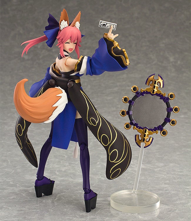 figma 304 Fate/EXTRA Caster Reissue Action Figure official product photo by Max Factory