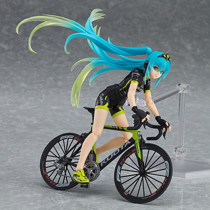 Max Factory figma 307 Hatsune Miku GT Project Racing Miku 2015: TeamUKYO Support Ver. Action Figure official product photo