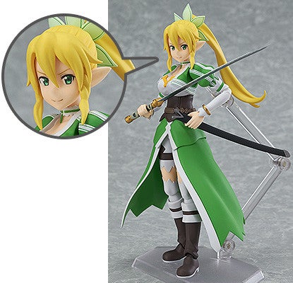 Max Factory figma 314 Sword Art Online II Leafa Action Figure official product photo