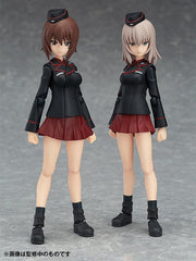 Max Factory figma 332 Girls und Panzer Maho Nishizumi & Erika Itsumi Set Action Figure official product photo