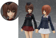 Max Factory figma 332 Girls und Panzer Maho Nishizumi & Erika Itsumi Set Action Figure official product photo