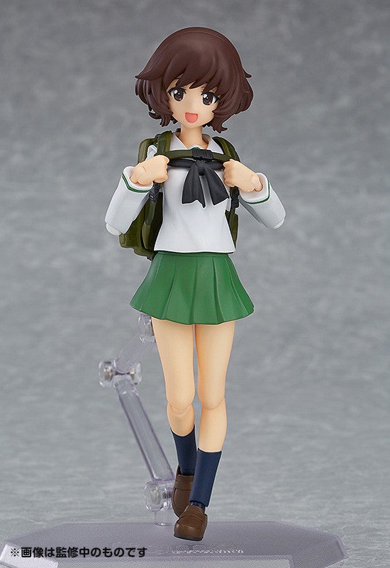 Max Factory figma 344 Girls und Panzer Yukari Akiyama: School Uniform Ver. Action Figure official product photo