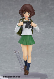 Max Factory figma 344 Girls und Panzer Yukari Akiyama: School Uniform Ver. Action Figure official product photo
