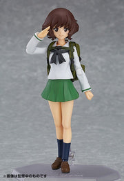 Max Factory figma 344 Girls und Panzer Yukari Akiyama: School Uniform Ver. Action Figure official product photo