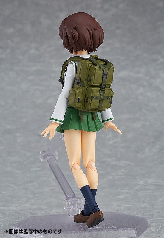 Max Factory figma 344 Girls und Panzer Yukari Akiyama: School Uniform Ver. Action Figure official product photo