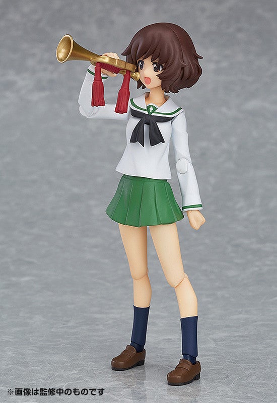 Max Factory figma 344 Girls und Panzer Yukari Akiyama: School Uniform Ver. Action Figure official product photo