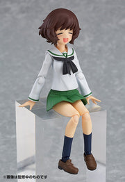 Max Factory figma 344 Girls und Panzer Yukari Akiyama: School Uniform Ver. Action Figure official product photo