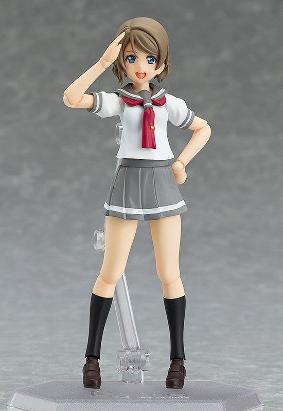 Max Factory figma 357 LoveLive! Sunshine! You Watanabe Action Figure official product photo