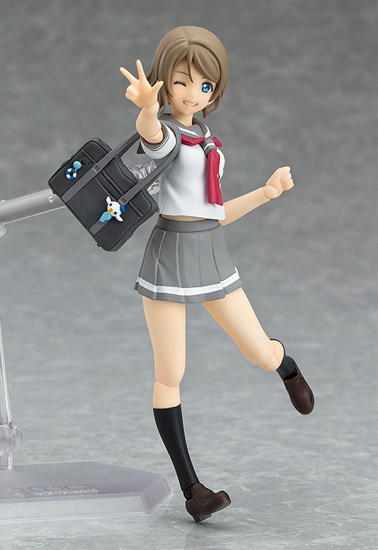 Max Factory figma 357 LoveLive! Sunshine! You Watanabe Action Figure official product photo
