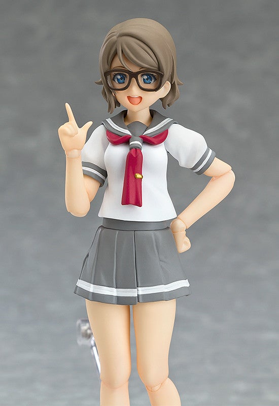 Max Factory figma 357 LoveLive! Sunshine! You Watanabe Action Figure official product photo