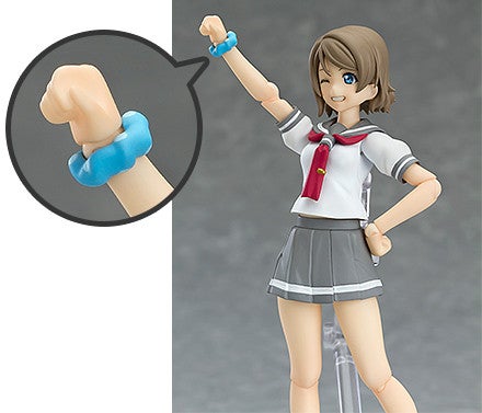 Max Factory figma 357 LoveLive! Sunshine! You Watanabe Action Figure official product photo