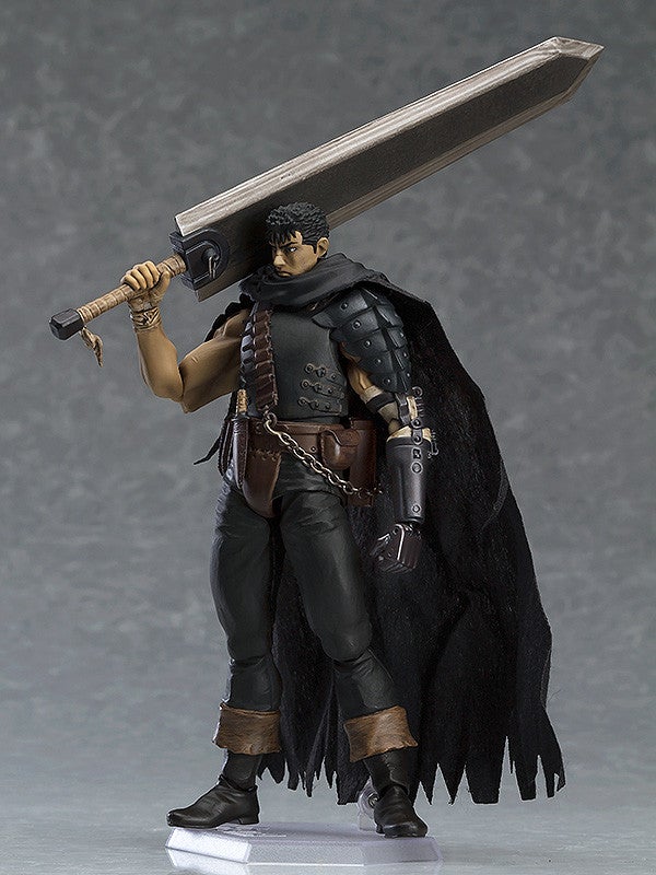 Max Factory figma 359 Berserk Guts: Black Swordsman Ver. Repaint Edition Action Figure official product photo