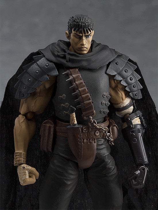 Max Factory figma 359 Berserk Guts: Black Swordsman Ver. Repaint Edition Action Figure official product photo