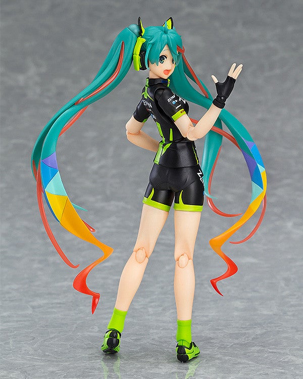 figma 365 Character Vocal Series 01: Hatsune Miku Racing Miku 2016: TeamUKYO Support Ver. Action Figure official product photo by Max Factory