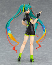 figma 365 Character Vocal Series 01: Hatsune Miku Racing Miku 2016: TeamUKYO Support Ver. Action Figure official product photo by Max Factory