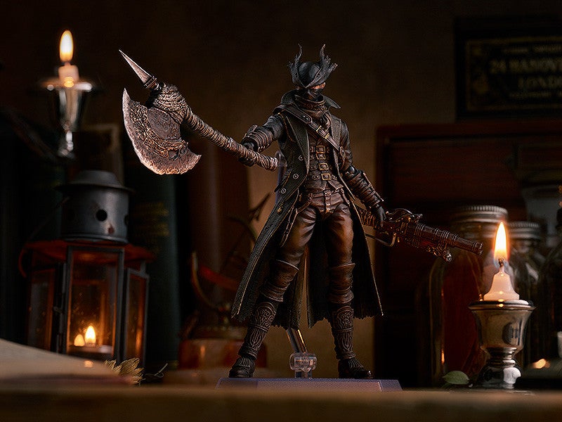 figma 367-DX Bloodborne Hunter: The Old Hunters Edition Action Figure official product photo by Max Factory