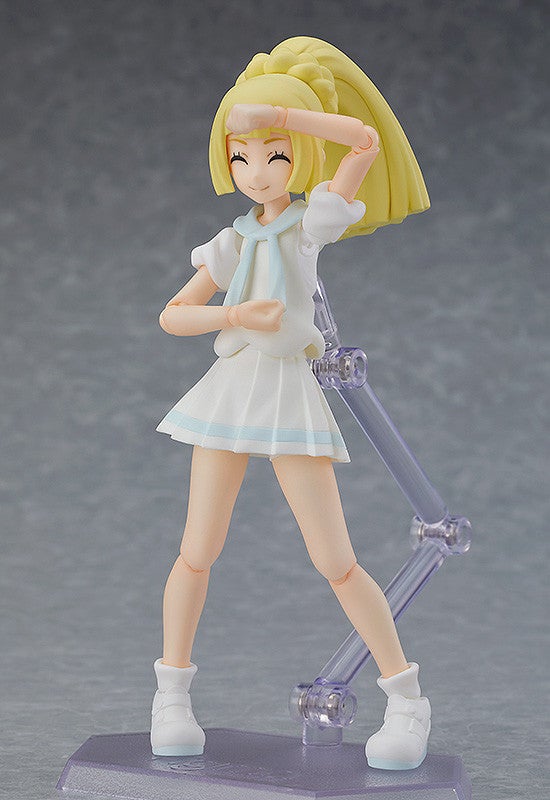 figma 392 Pokemon Lively Lillie Action Figure official product photo by Good Smile Company