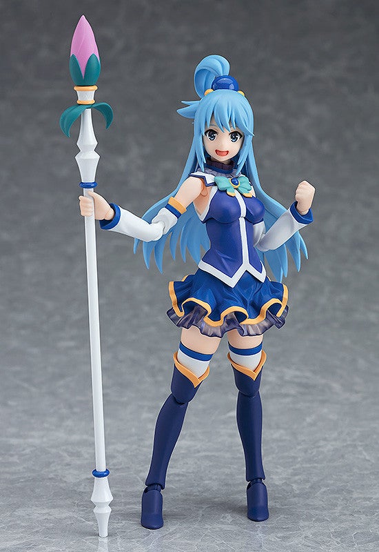 figma 399 KonoSuba: God's Blessing on This Wonderful World! 3 Aqua Reissue Action Figure official product photo by Max Factory