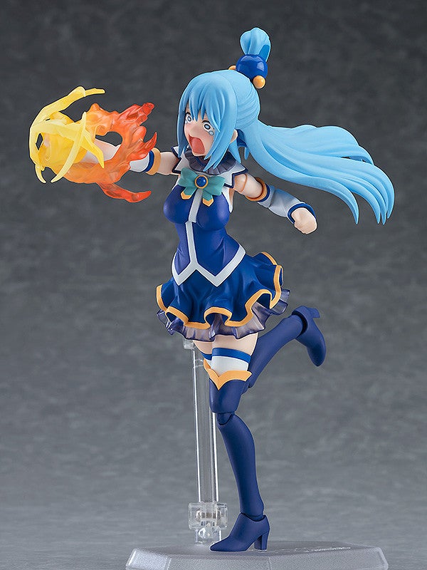 figma 399 KonoSuba: God's Blessing on This Wonderful World! 3 Aqua Reissue Action Figure official product photo by Max Factory