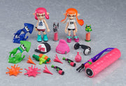 figma 400-DX Splatoon & Splatoon 2 Inkling Girl DX Edition Action Figure official product photo by Good Smile Company