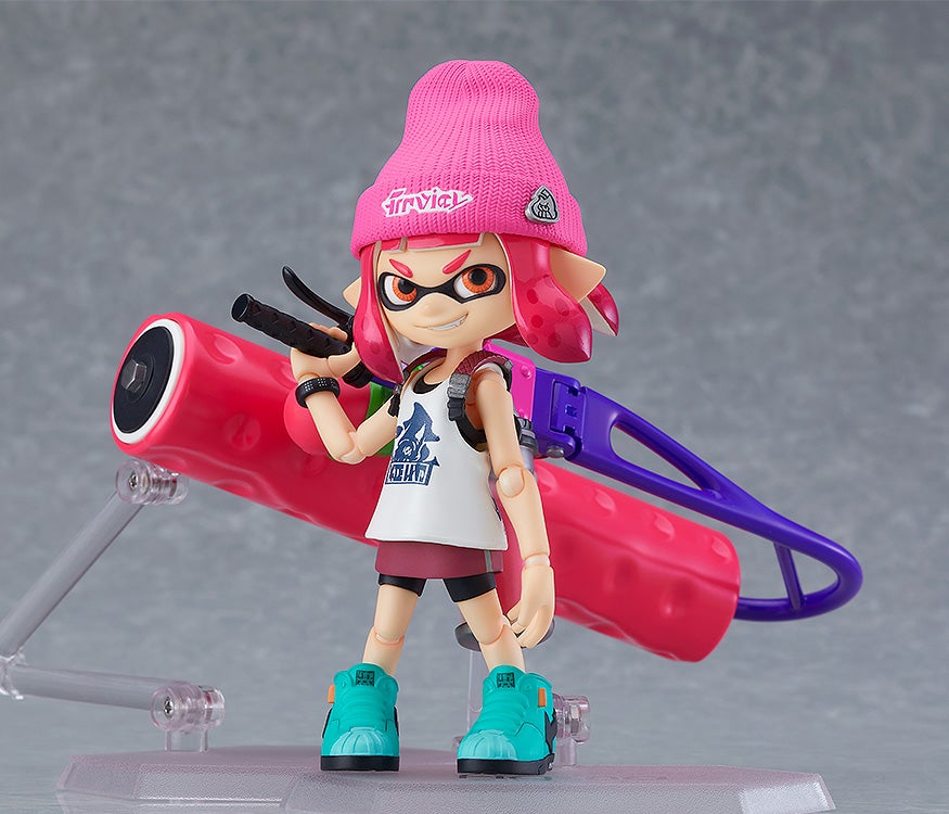 figma 400-DX Splatoon & Splatoon 2 Inkling Girl DX Edition Action Figure official product photo by Good Smile Company