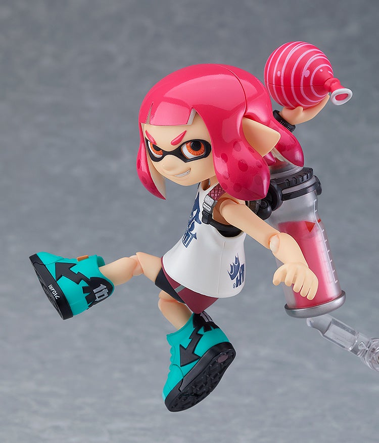 figma 400-DX Splatoon & Splatoon 2 Inkling Girl DX Edition Action Figure official product photo by Good Smile Company