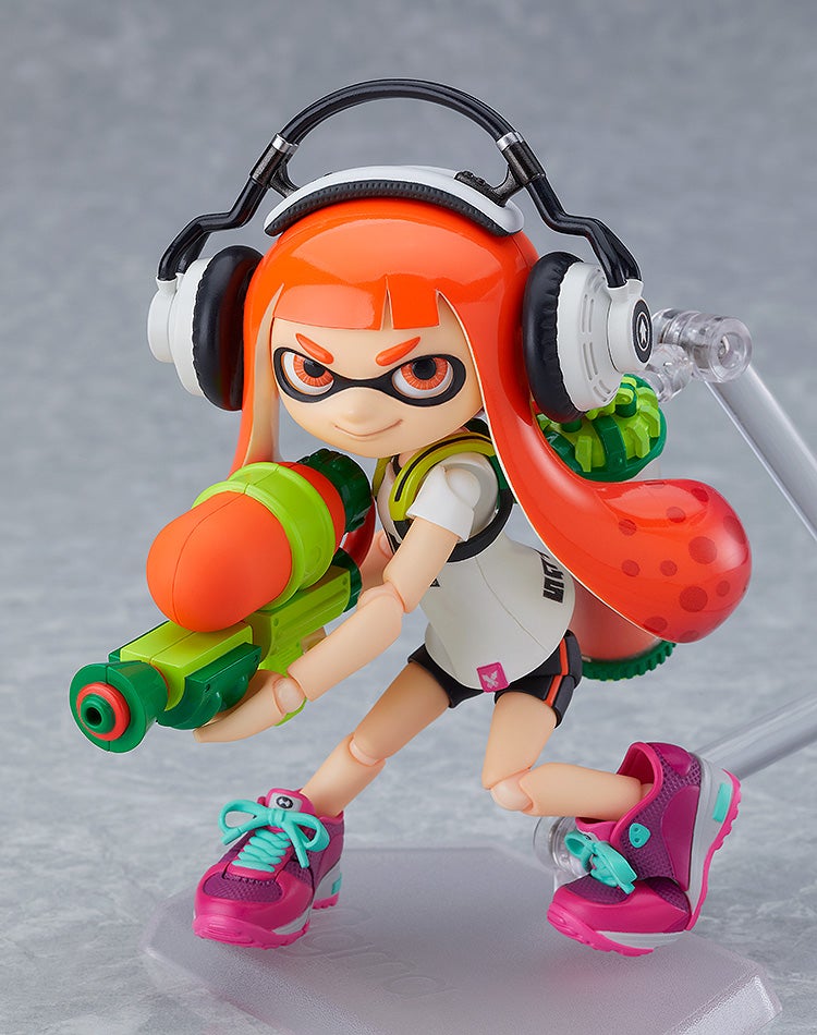 figma 400-DX Splatoon & Splatoon 2 Inkling Girl DX Edition Action Figure official product photo by Good Smile Company