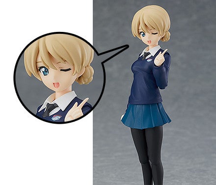 figma 406 Girls und Panzer Darjeeling & Orange Pekoe Set Action Figure official product photo by Max Factory