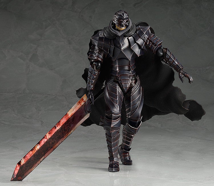 figma 410 Berserk Guts: Berserker Armor Ver. Repaint Skull Edition Action Figure official product photo by Max Factory