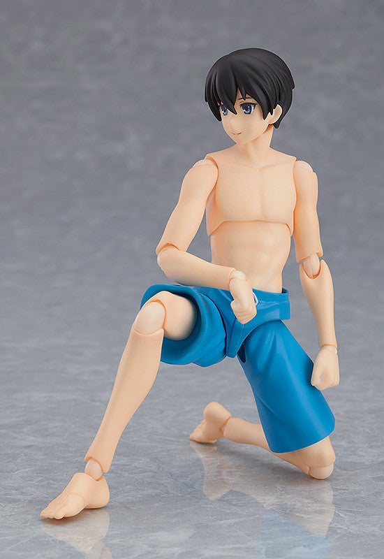 figma 415 Swimsuit Male Body (Ryo) Action Figure official product photo by Max Factory