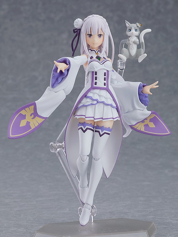 figma 419 Re:ZERO -Starting Life in Another World- Emilia Reissue Action Figure official product photo by Max Factory