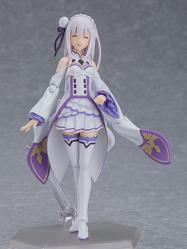 figma 419 Re:ZERO -Starting Life in Another World- Emilia Reissue Action Figure official product photo by Max Factory
