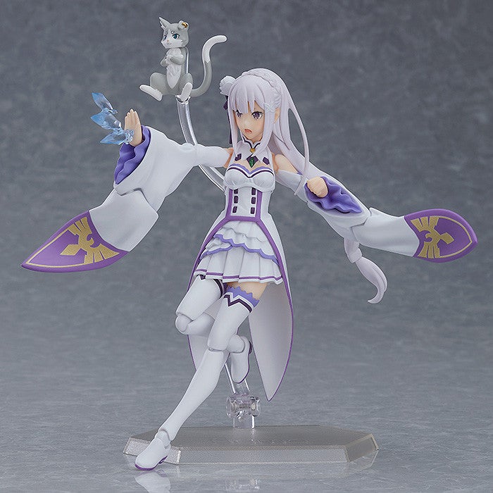 figma 419 Re:ZERO -Starting Life in Another World- Emilia Reissue Action Figure official product photo by Max Factory
