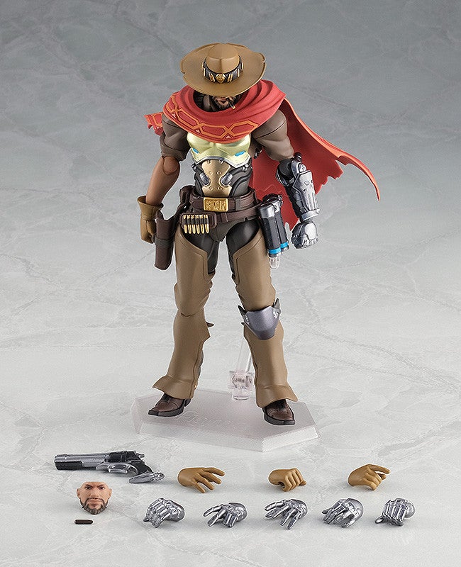 figma 438 Overwatch McCree Action Figure official product photo by Good Smile Company