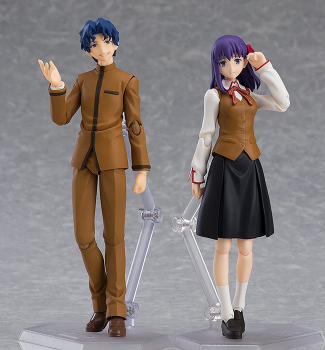 figma 445 Fate/stay night [Heaven's Feel] Shinji Matou & Sakura Matou Action Figure official product photo by Max Factory