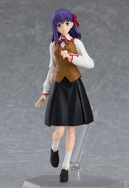figma 445 Fate/stay night [Heaven's Feel] Shinji Matou & Sakura Matou Action Figure official product photo by Max Factory