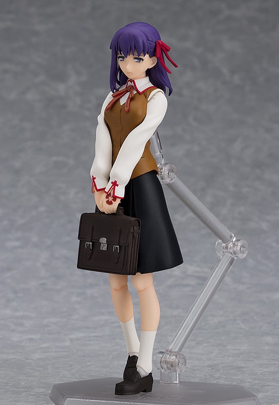 figma 445 Fate/stay night [Heaven's Feel] Shinji Matou & Sakura Matou Action Figure official product photo by Max Factory