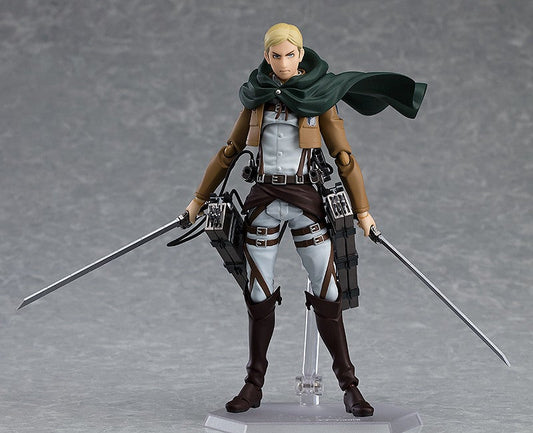 figma 446 Attack on Titan Erwin Smith Reissue Action Figure official product photo by Max Factory