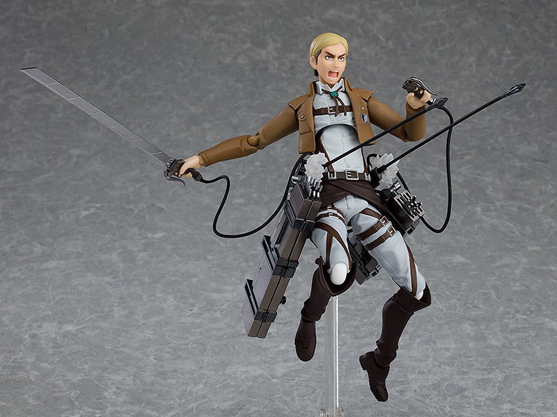 figma 446 Attack on Titan Erwin Smith Reissue Action Figure official product photo by Max Factory