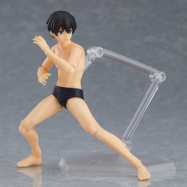 figma 452 Swimsuit Male Body (Ryo) Type 2 Action Figure official product photo by Max Factory