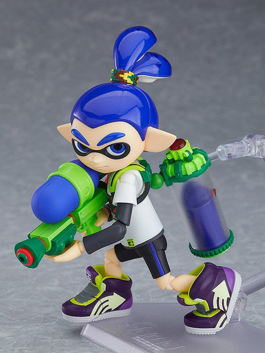 figma 462 Splatoon Boy Action Figure official product photo by Good Smile Company